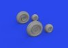Eduard 648927 Mi-4 wheels Trumpeter 1/48